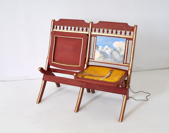 Ajaibghar Hindol by Bhasha Chakrabarti contemporary artwork Sculpture