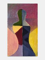 Geometric man by Behrang Karimi contemporary artwork painting