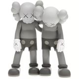 Along the Way - grey by KAWS contemporary artwork mixed media sculpture
