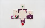 Web by Yuli Yamagata contemporary artwork textile