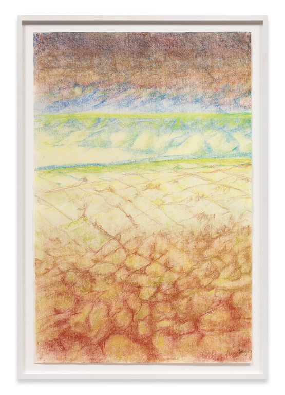 Landscape with Dark Sky by Richard Artschwager contemporary artwork Works on Paper