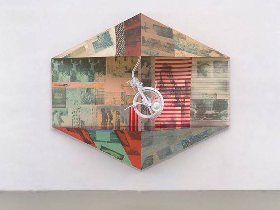 Miter I Scale by Robert Rauschenberg contemporary artwork Painting