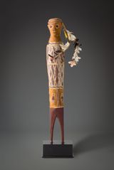 Untitled by Mugurrawuy Yunupiu contemporary artwork painting
