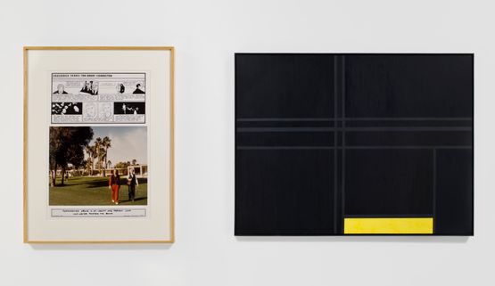 Variable Piece 70 1971 In Process Global Crocodile Tears Great Corrector Mondrian VI by Douglas Huebler contemporary artwork Mixed Media