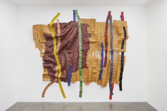 Untitled II by El Anatsui contemporary artwork Sculpture