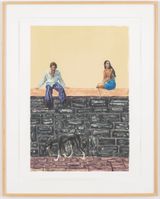 All the kings horses and all the kings men by Giangiacomo Rossetti contemporary artwork print