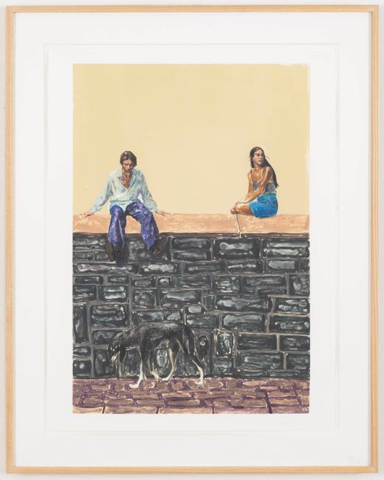 All the kings horses and all the kings men by Giangiacomo Rossetti contemporary artwork Print
