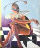 Alien I by Angela Fette contemporary artwork Painting