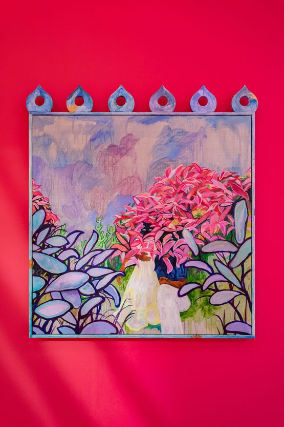 The soil reclaims her children by Alberta Whittle contemporary artwork Painting