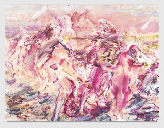 Now and Then by Kylie Manning contemporary artwork Painting