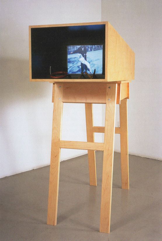 My New Theater IV Dog Hoop by Joan Jonas contemporary artwork Moving Image
