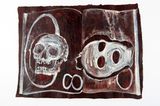 By The Book by Fiona Hall contemporary artwork works on paper