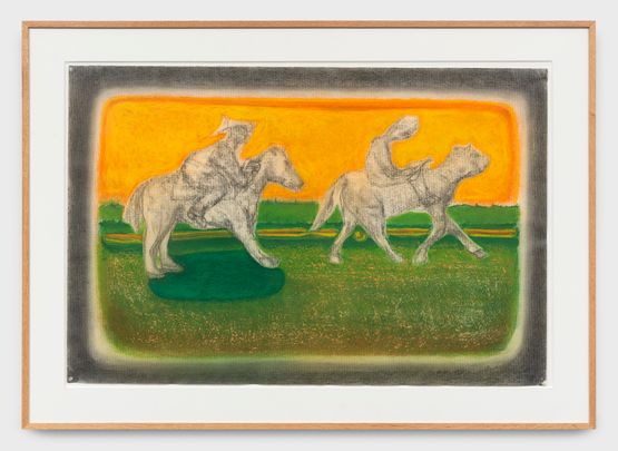 Untitled Pony Ride by Richard Artschwager contemporary artwork Painting