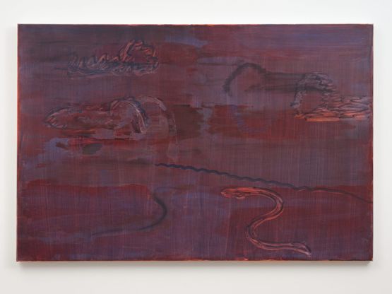 Hiss by Anoushka Akel contemporary artwork Painting