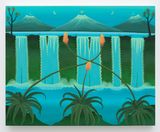 Trinity by Jen Hitchings contemporary artwork painting works on paper