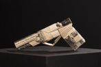 Ive gone to look for America Pistol I by Haena Yoo contemporary artwork Sculpture