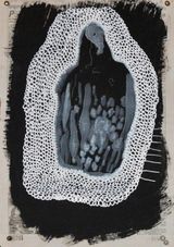 Between yesterday and today 1 by Omar Ba contemporary artwork works on paper