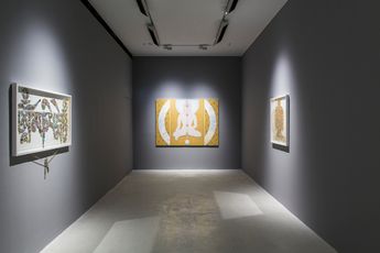 Contemporary art exhibition Gonkar Gyatso Pop Phraseology at Pearl Lam Projects Hong Kong
