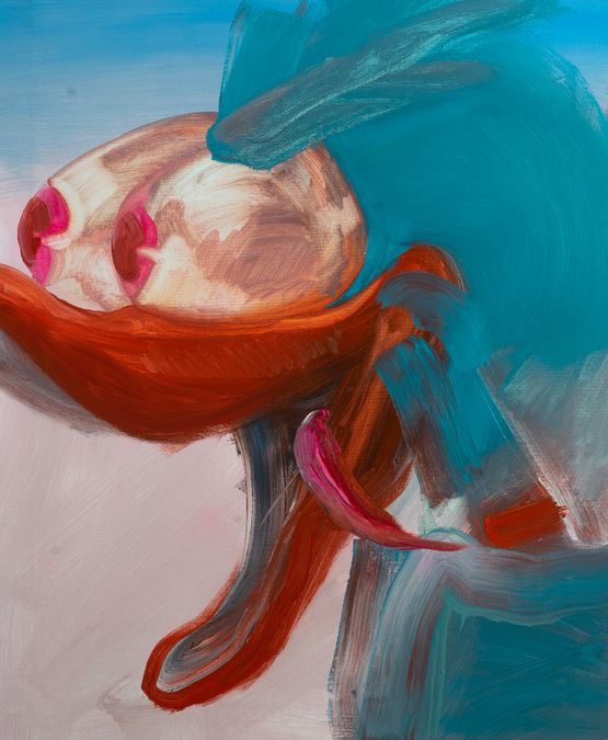 Greeting bird 1 by Lee Eun contemporary artwork Painting