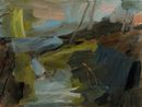April luscious green by Louise Balaam contemporary artwork Painting