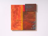 Sunset Painting by James Ross contemporary artwork painting works on paper
