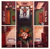 A Comedy that Nobody Laughs at is Performance Art I by Justin Loke contemporary artwork painting
