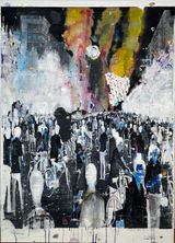 No 4 - True Gold - Dreamer by Le Quy Tong contemporary artwork painting
