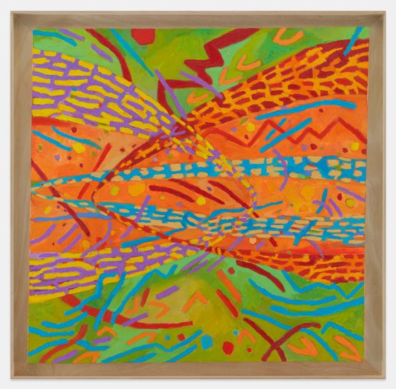 Advancing Impulses by Mildred Thompson contemporary artwork Painting