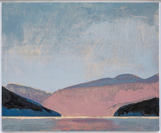 Untitled Shuswap Lake B.C. October 50 by Herald Nix contemporary artwork Painting
