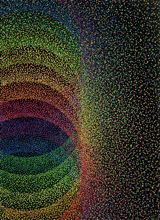 Alchimie 469 by Julio Le Parc contemporary artwork Painting
