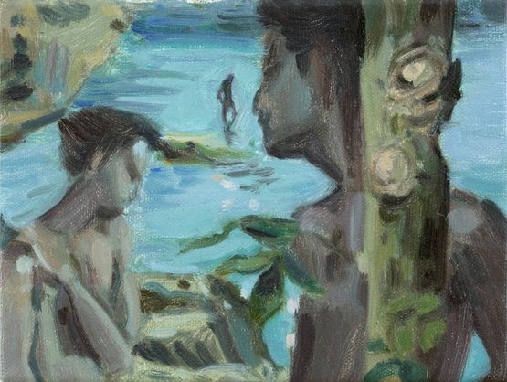 HistoriesIf I Knew Where I Could Stand by Jake Grewal contemporary artwork Painting