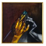 Touch Me II by Bhasha Chakrabarti contemporary artwork painting works on paper