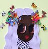 Butterfly Field IV by Ayobola Kekere-Ekun contemporary artwork Painting