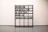RANDOM DESIRES FOR A CERTAIN KIND OF ARCHITECTURE by Joel Andrianomearisoa contemporary artwork sculpture