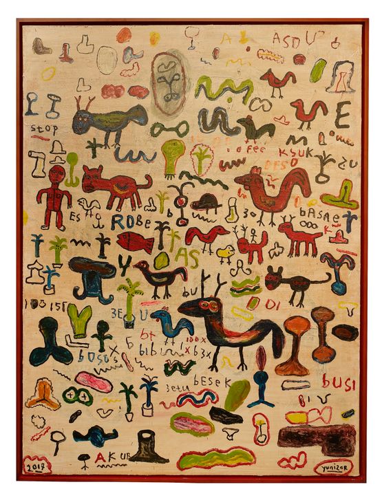 Untitled by Yunizar contemporary artwork Painting