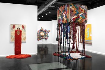 Contemporary art exhibition Suchitra Mattai Monster at Unit London United Kingdom