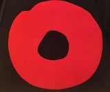 Red 90160 by Jiro Yoshihara contemporary artwork print works on paper