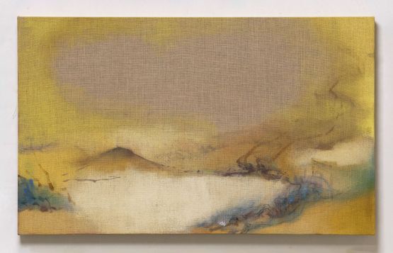Highland by Leiko Ikemura contemporary artwork Painting