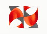 Part Worlds Worlds Apart by Jane Harris contemporary artwork works on paper
