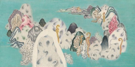 THEY Shanshui No. 44 by Yuan Hui-Li contemporary artwork Painting