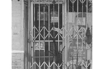 Contemporary art exhibition Fiona Connor I havent arrived yet Closed Down Clubs at Maureen Paley 4 Herald St United Kingdom