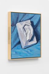 Geometric Ears on the Plaster by Ge Yulu contemporary artwork painting sculpture