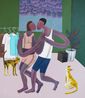 Laundry Rainy and Tango by Kitti Narod contemporary artwork Painting