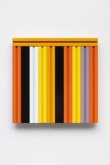 Orange Network Flow Problem by Liam Gillick contemporary artwork print sculpture