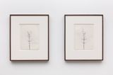 Winter Drawings Left 18 vs 17 Right 19 vs 20 7th January by Peter Liversidge contemporary artwork works on paper