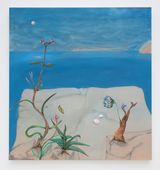 Early Bloomers by Fabian Treiber contemporary artwork drawing painting works on paper