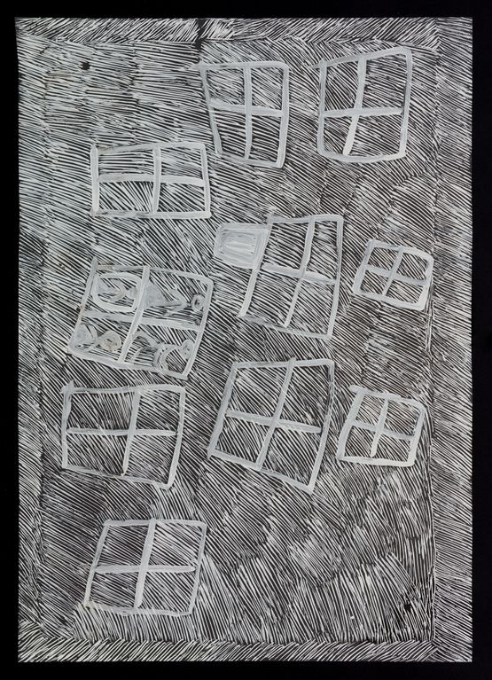 Birrkamirr by Nyapanyapa Yunupiu contemporary artwork Drawing