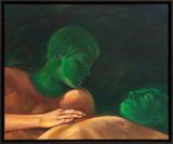 Green Room by Oda Jaune contemporary artwork painting
