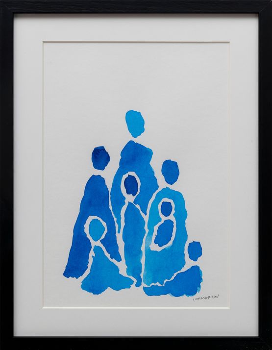 Kindly Ghosts Family Photographs 018 by Itamar Gov contemporary artwork Works on Paper