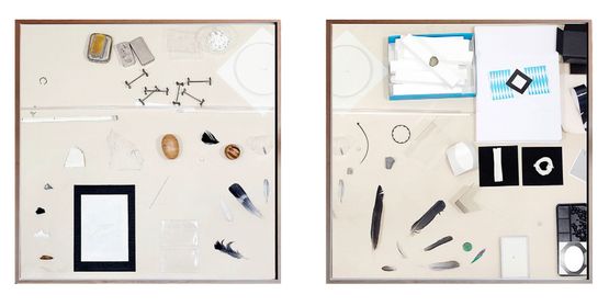 Perpendicular Spontaneity by Xue Mu contemporary artwork Print